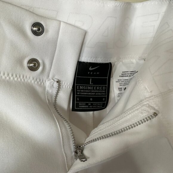 Nike Boys Baseball Pants - White - Kids Large (2 for the price of one!) - Picture 2 of 6